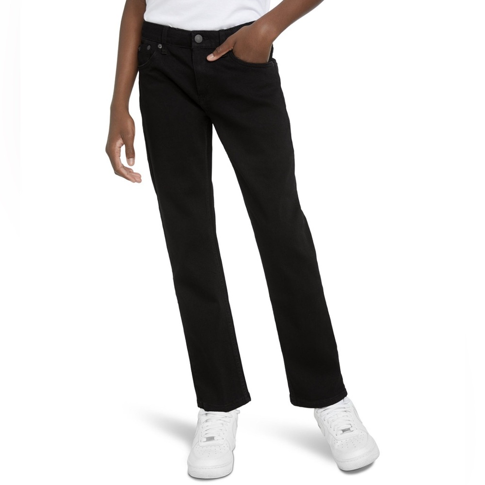 Levi’s Boys 511 Slim Fit Jeans in Black| Size: 8
